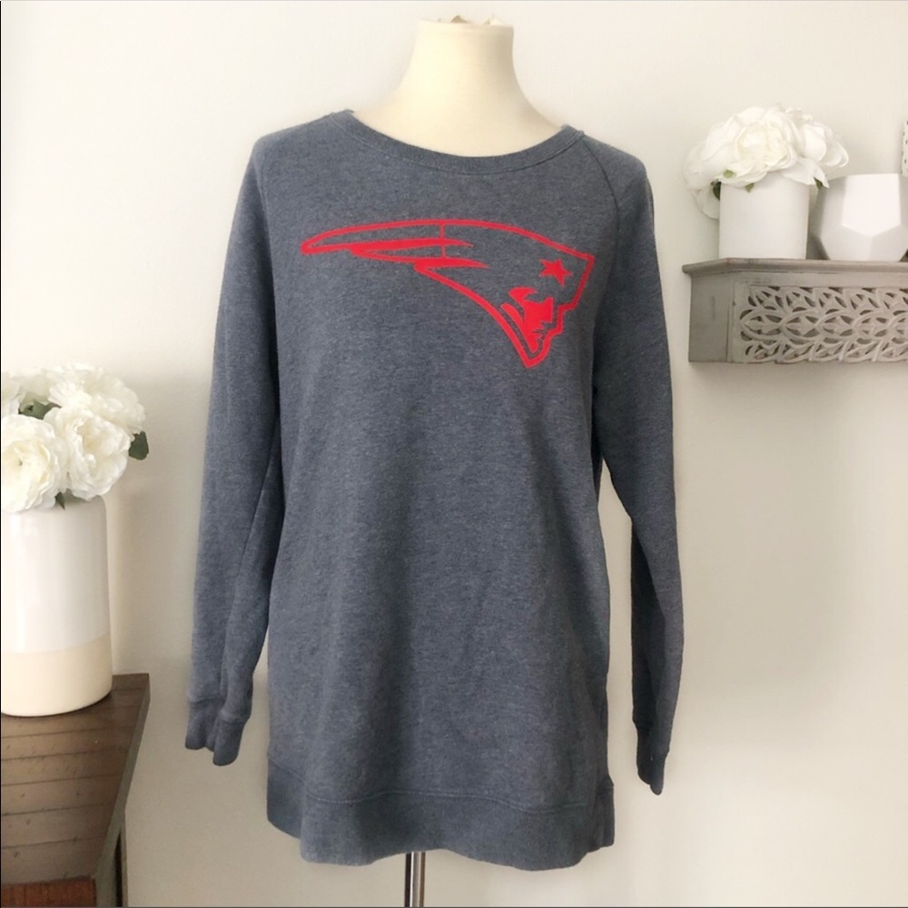 Nike Patriots ‘Team Apparel’ logo crew sweatshirt size small